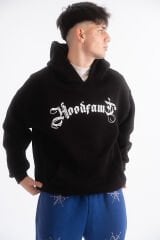 Butterfly Sword Rhinestone Taşlı Sweatshirt