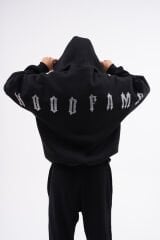 Hoodfame Rhinestone Taşlı Sweatshirt