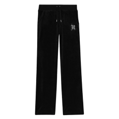 Hoodfame Kadife Rhinestone Taşlı Eşofman Altı