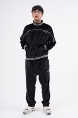 Hoodfame Kadife Fermuarlı Sweatshirt