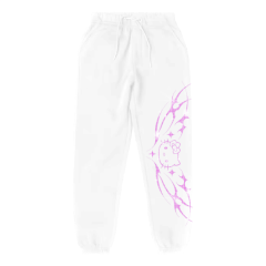 Ecru Kitty Rhinestone Taşlı Eşofman Altı