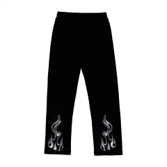 Flame Rhinestone Taşlı Eşofman Altı
